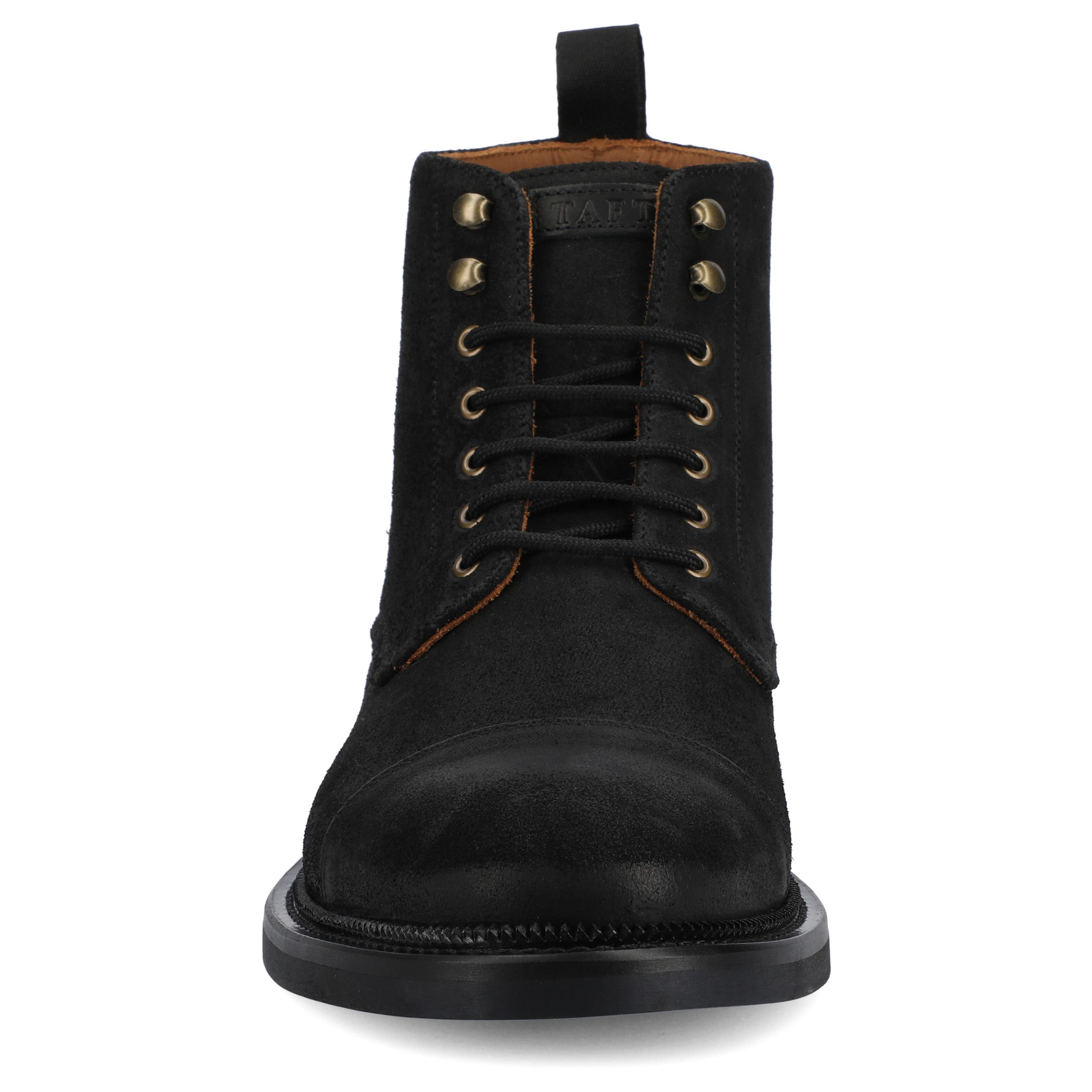 TAFT Men's Rome Dress Boot, Alternate, color, Black Suede