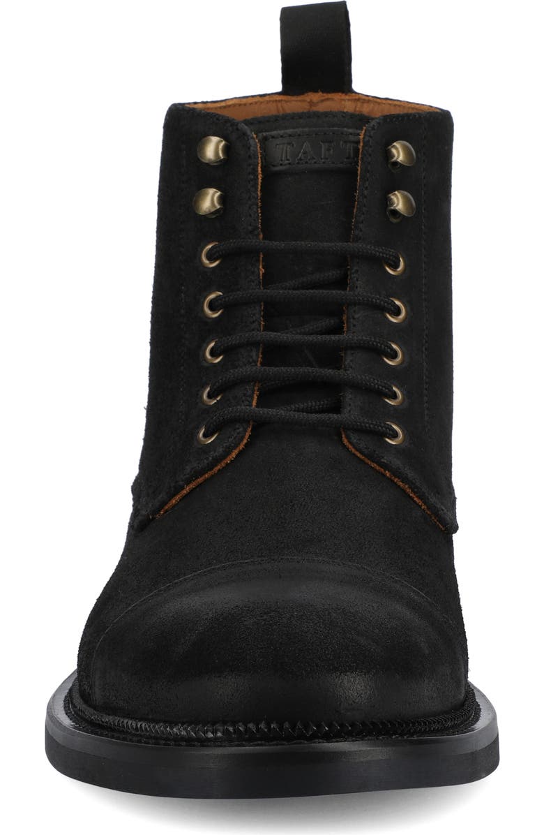 TAFT Men's Rome Dress Boot, Alternate, color, Black Suede