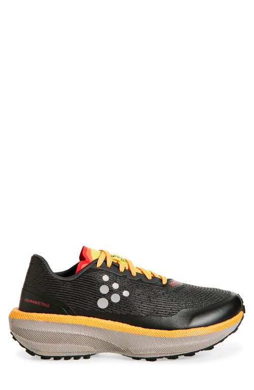 Craft Endurance Trail Running Shoe In Slate-sour