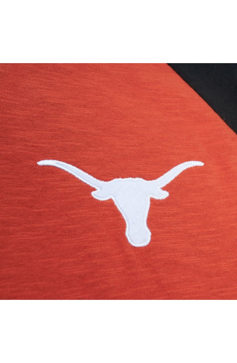 Mitchell & Ness Men's Mitchell & Ness Orange Texas Longhorns Legendary Slub Raglan Long Sleeve T-Shirt, Alternate, color,