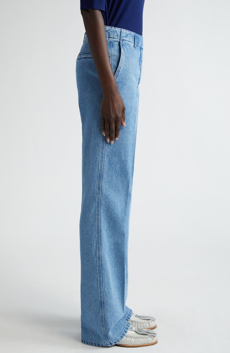 Dries Van Noten Parchias Tailored Flare Leg Jeans, Alternate, color,