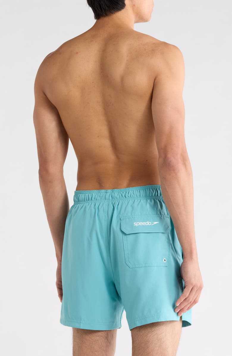 Speedo<sup>®</sup> Volley Swim Trunks, Alternate, color, Porcelain