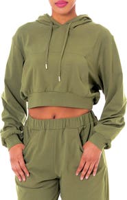 Dai Moda Crop Hoodie