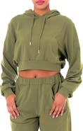 Dai Moda Crop Hoodie