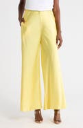 Renee C Satin Wide Leg Pants