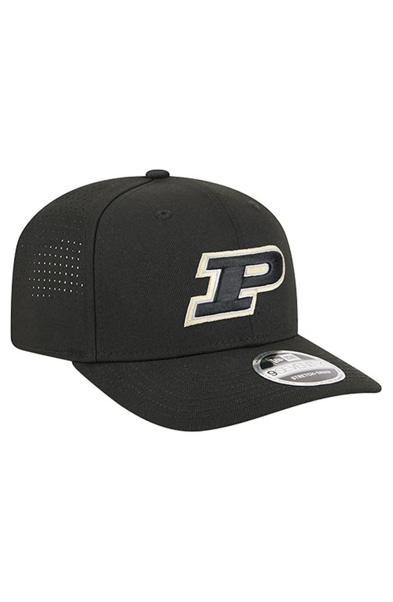 New Era Men
s New Era  Black Purdue Boilermakers Team 9SEVENTY Adjustable Hat, Alternate, color, Black