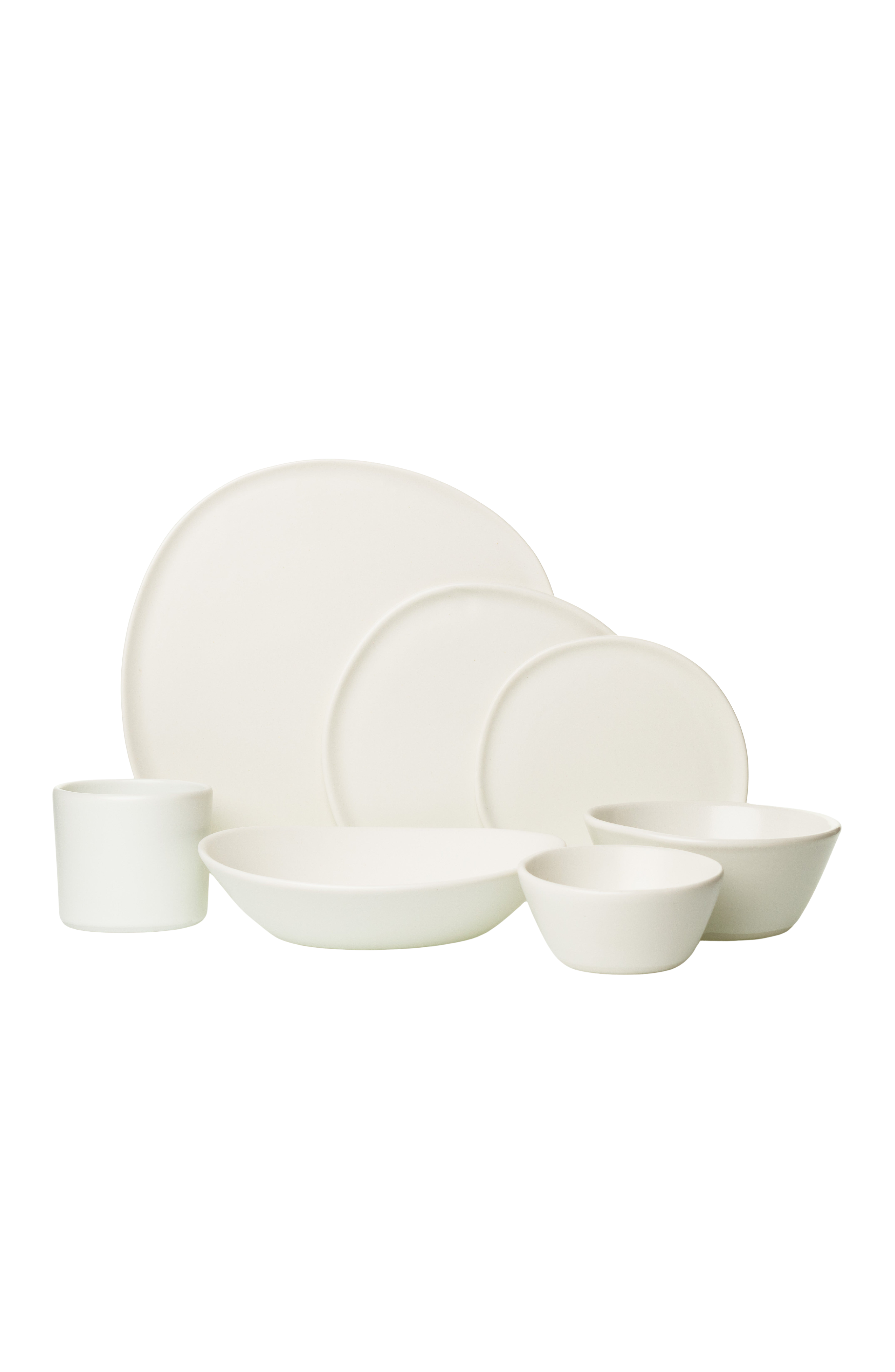 Matte White / 7 Piece