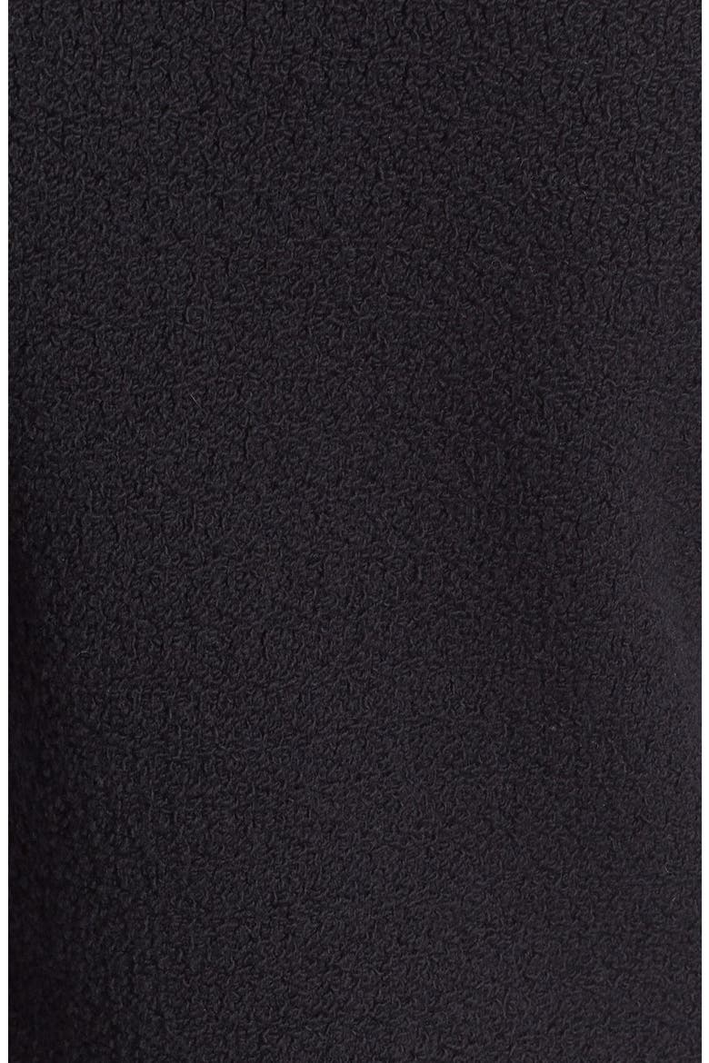 'Hudina R' Fringe Merino Sweater, Alternate, color, BLACK