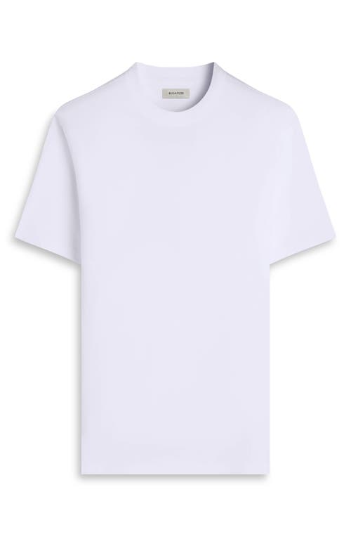 Bugatchi Ooohcotton® Crewneck T-shirt In White