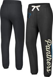 G-III 4HER BY CARL BANKS Women's G-III 4Her by Carl Banks Black Carolina Panthers Scrimmage Fleece Pants