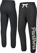 G-III 4HER BY CARL BANKS Women's G-III 4Her by Carl Banks Black Carolina Panthers Scrimmage Fleece Pants