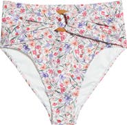 Hutch O-Ring High Waist Bikini Bottoms