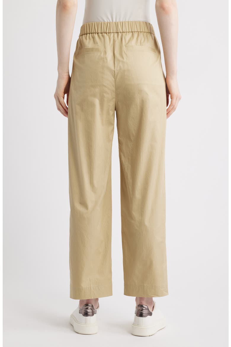 Tecarino Straight Leg Crop Pants, Alternate, color, MED BGE