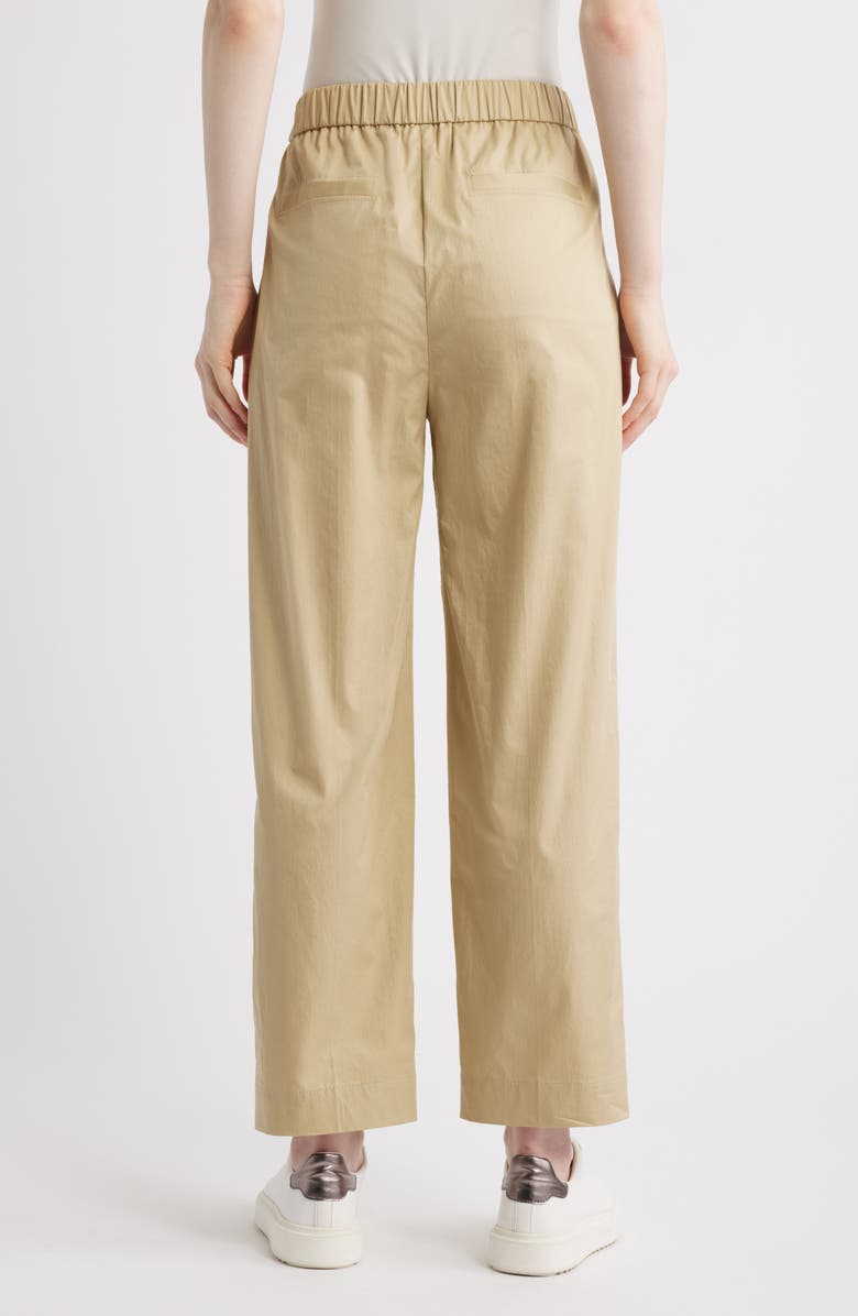 BOSS Tecarino Straight Leg Crop Pants, Alternate, color, Medium Beige