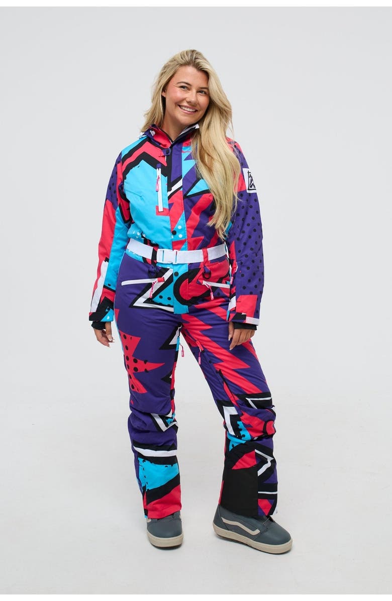 OOSC Fresh Prince Shaped Women's Ski Suit, Alternate, color, Multi-Colour