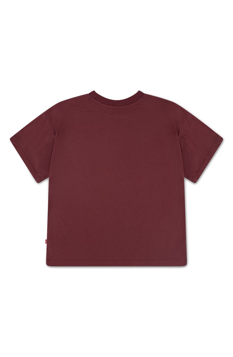 Levi's<sup>®</sup> Kids' Print Oversize Tee, Alternate, color, Chocolate Truffle