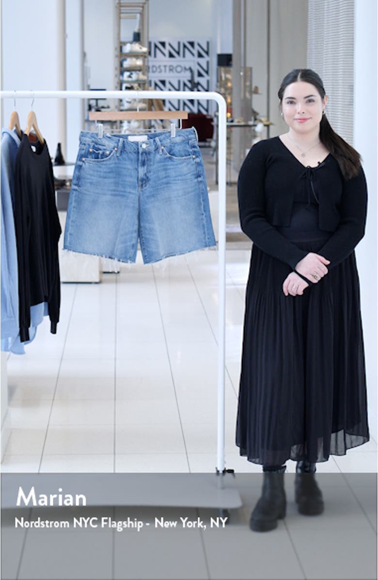 Down Low Undercover Cutoff Denim Shorts, sales video thumbnail