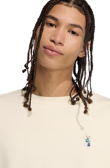 Dog Sock Cotton Crewneck Sweatshirt