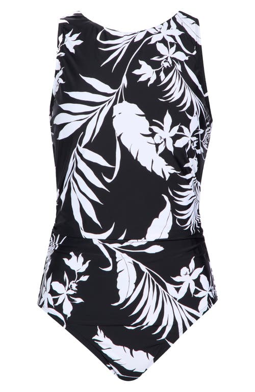 Jantzen High Neck One-piece Swimsuit