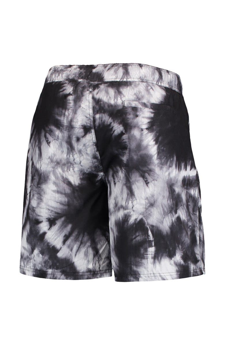 G-III SPORTS BY CARL BANKS Men's G-III Sports by Carl Banks Black Los Angeles Lakers Splash Volley Swim Shorts, Alternate, color, 