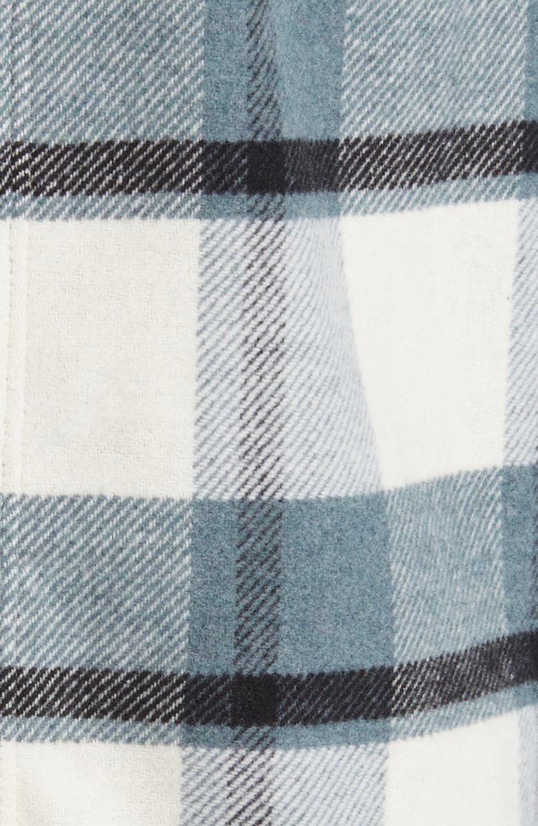 Dickies Coaling Plaid Flannel Button-Up Overshirt, Alternate, color, 