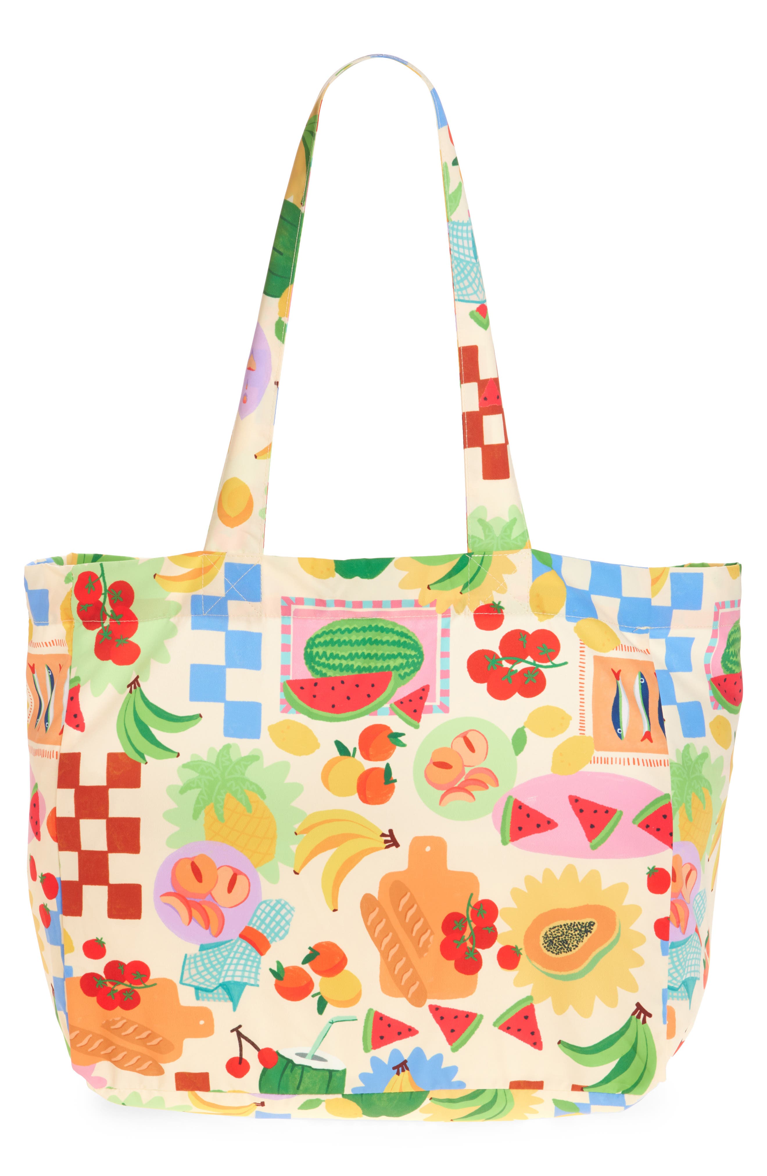 DOCK AND BAY Foldable Twill Tote, Alternate, color, Supper Club