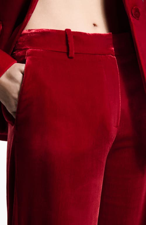 Mango Rubi Velvet Trousers