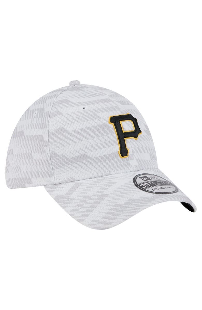 New Era Men's New Era White Pittsburgh Pirates Graded 39THIRTY Stretch Fit Hat, Alternate, color, White
