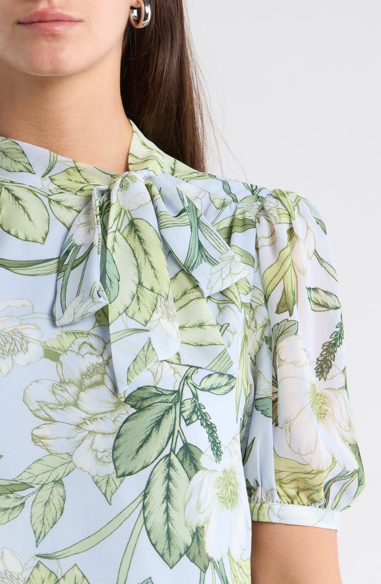 SUGARLIPS Serenade Bloom Rayna Bow Puff Sleeve Top, Alternate, color, 