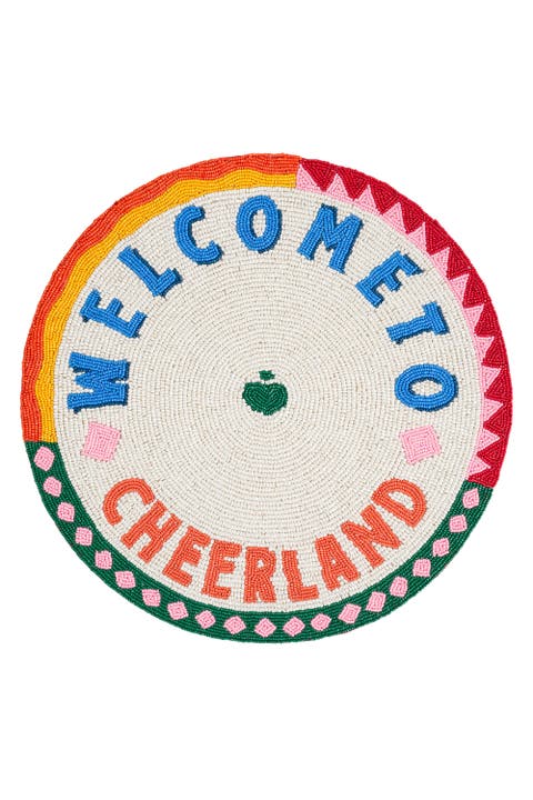 Dadri Beadded Placemat Cheerland 14 In