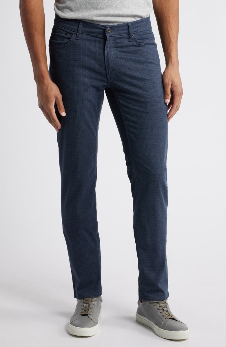 Brax Chuck Modern Fit Micropattern Five-Pocket Pants, Main, color, 24-Monochrome