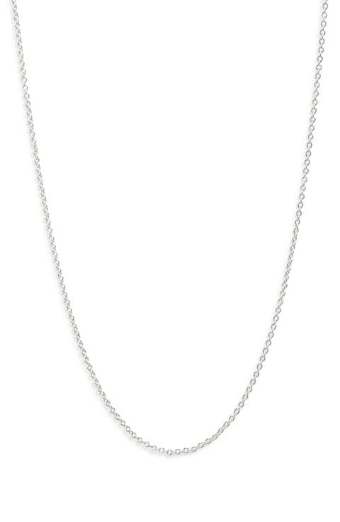 Skinny Cable Chain Necklace