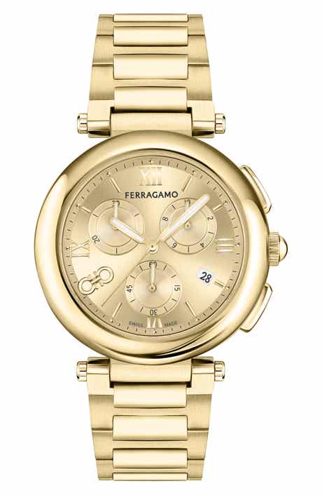 FERRAGAMO Legacy Quartz Bracelet Watch, 40mm