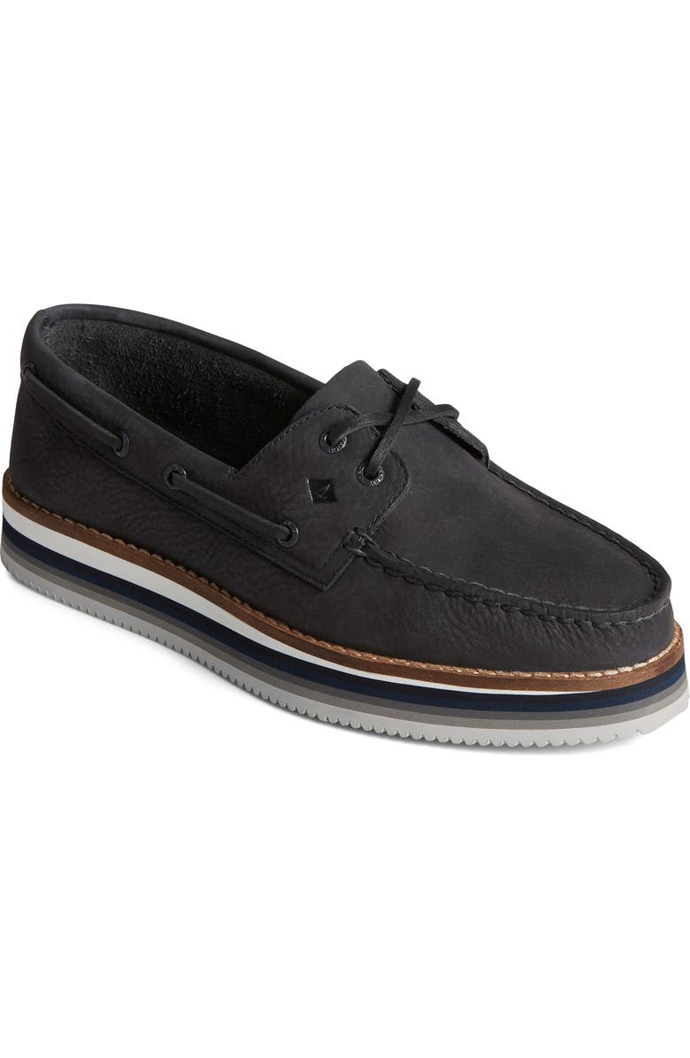 Sperry Platform Boat Shoe, Main, color,