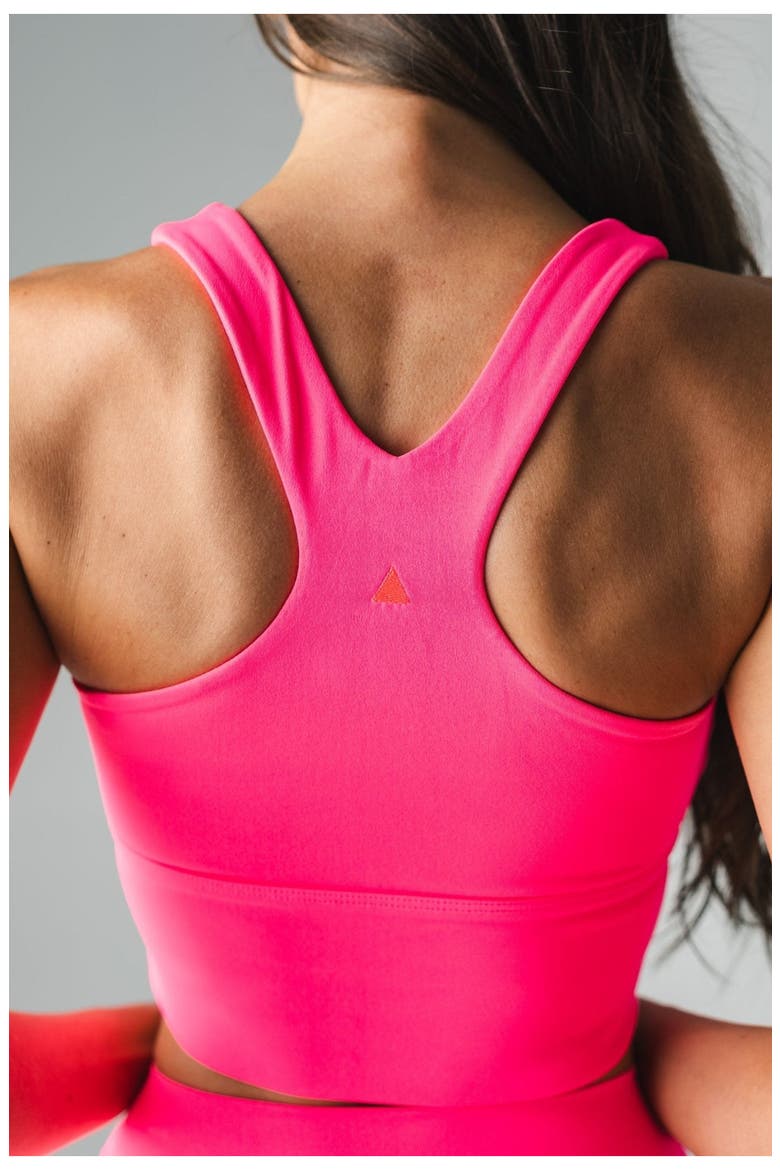 Pulse Racer Longline, Alternate, color, Neon Pink