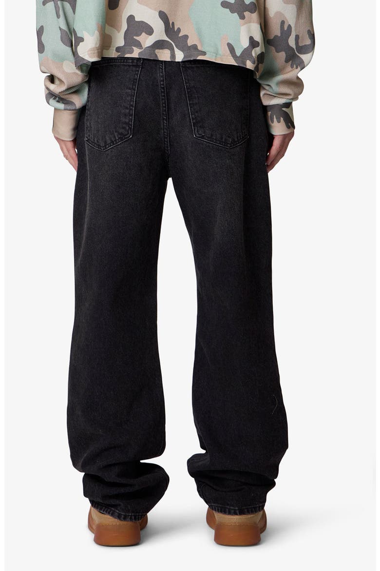 Baggy Denim Jeans, Alternate, color, WESTERN BLACK