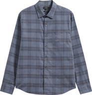 Vince Hamilton Plaid Corduroy Shirt