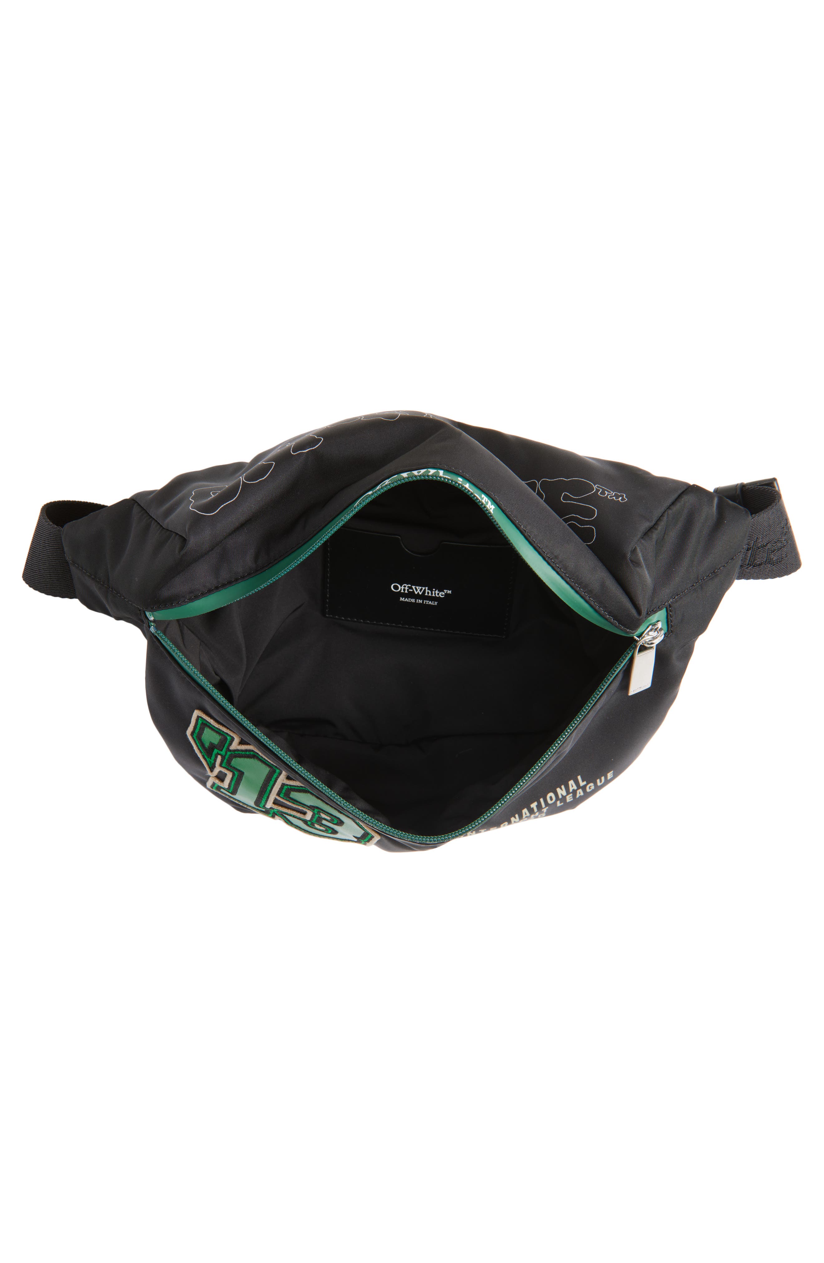 Off-White Outdoor Patches Nylon Belt Bag, Alternate, color, 