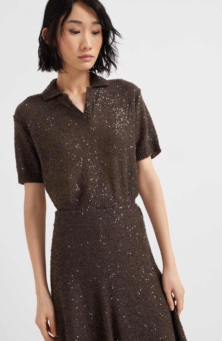 Brunello Cucinelli Knitted skirt, Alternate, color,