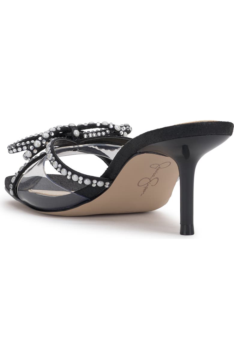 Jessica Simpson Cornilia Slide Sandal, Alternate, color, Black/ Clear