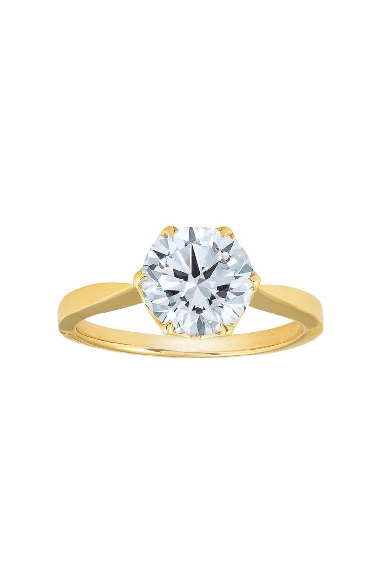 Bliss Diamond 1 1/2 Ct Solitaire Diamond Micro Prong Engagement Ring 14k Gold Lab Grown, Main, color, 