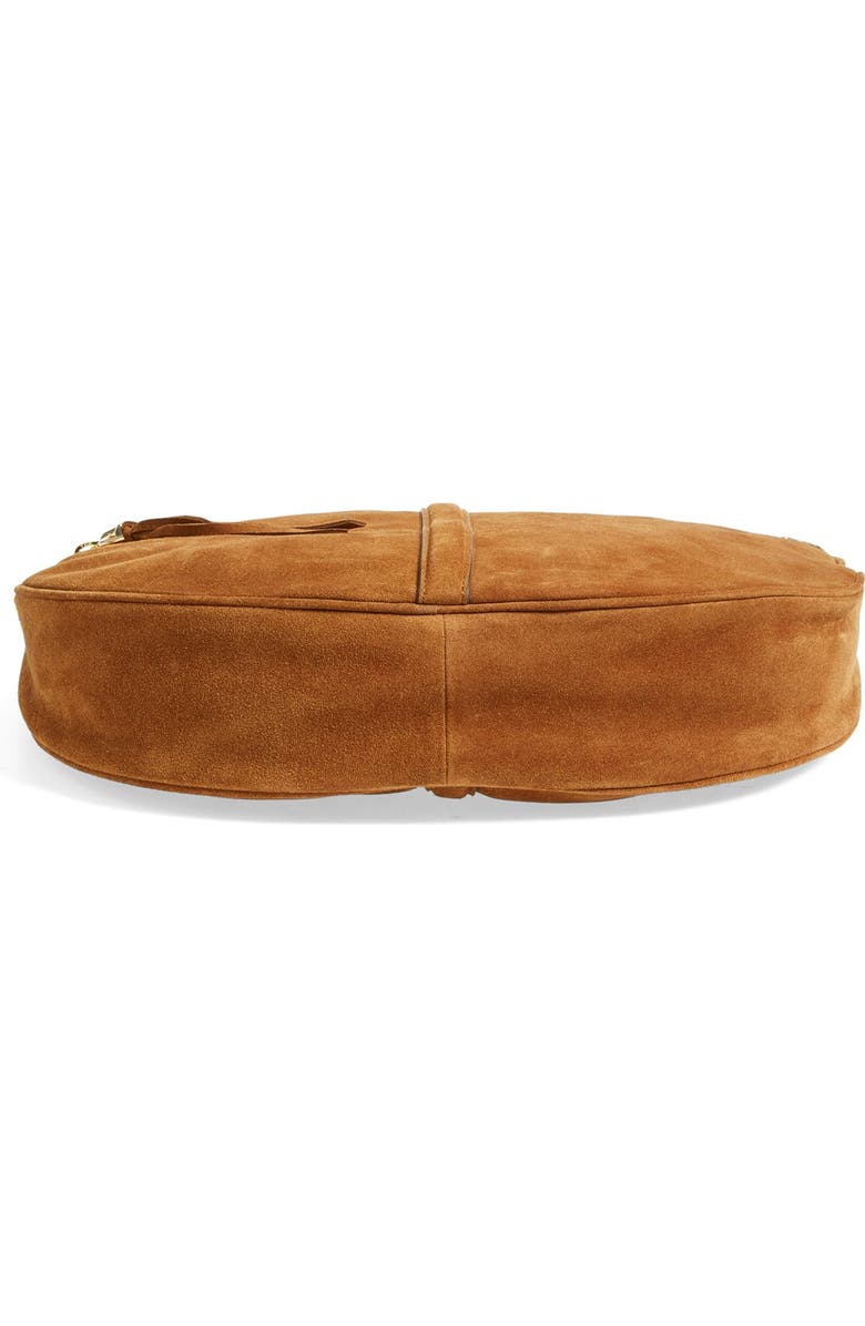 Elizabeth and James 'Scott' Suede Crossbody Bag, Alternate, color,