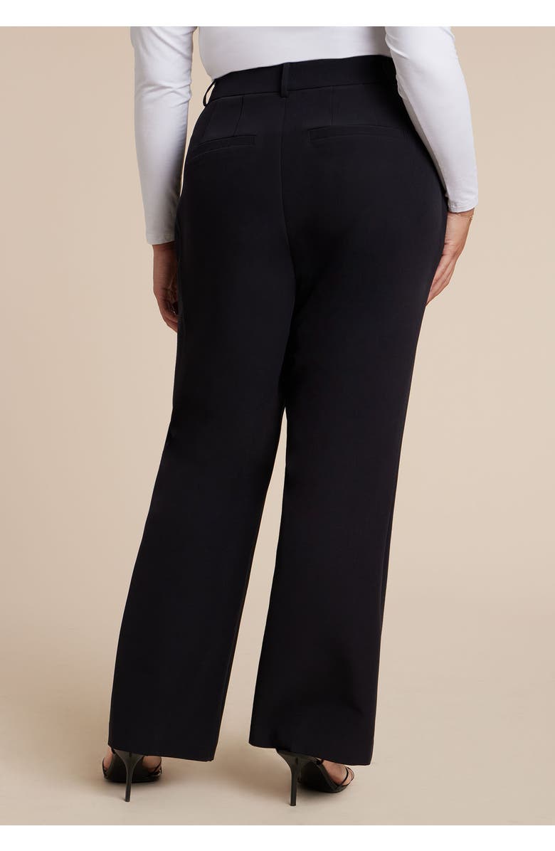 ELOQUII Flare Leg Trouser, Alternate, color, Black Onyx