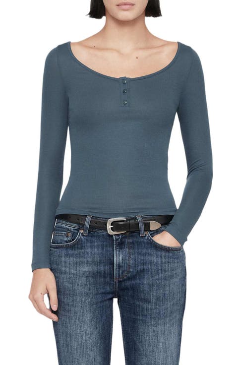 Jules Long Sleeve Henley