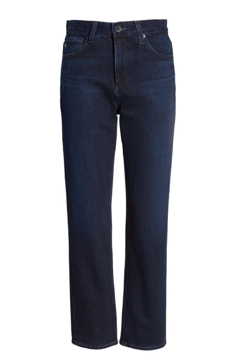 AG Saige High Waist Straight Leg Jeans, Alternate, color, 