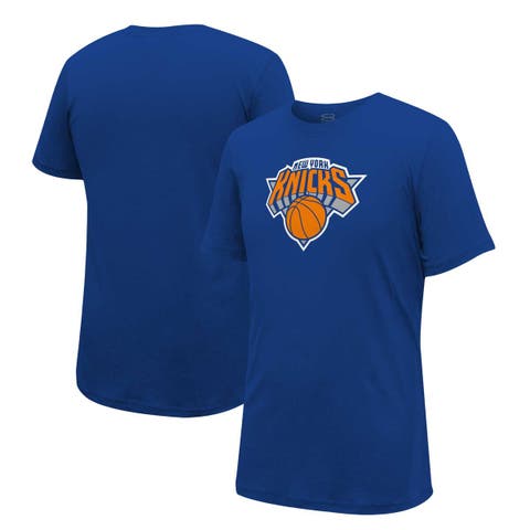 Unisex Stadium Essentials Blue New York Knicks Primary Logo T-Shirt