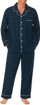 Lanz of Salzburg Plaid Flannel Pajamas