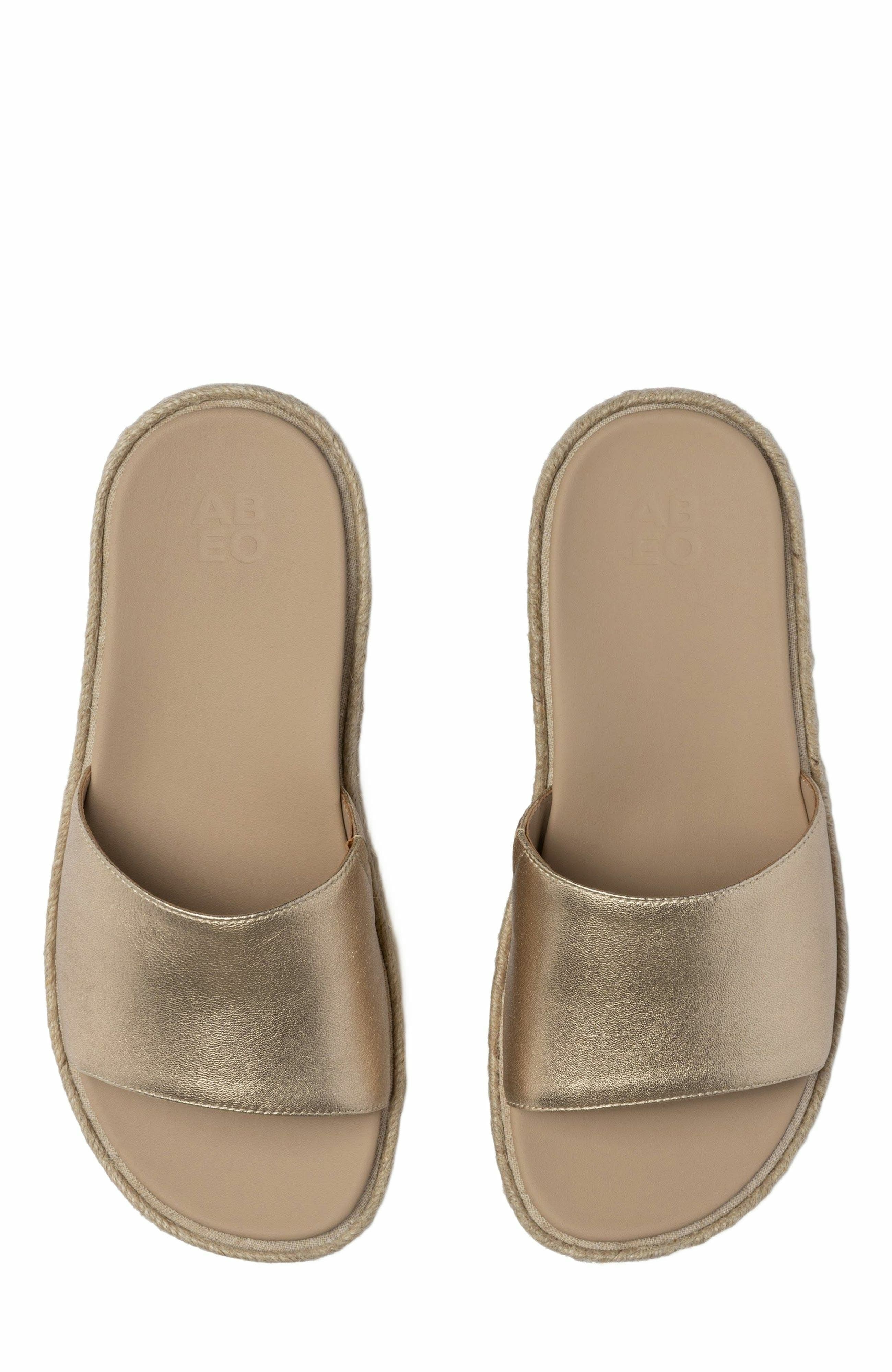 Solstice Slide, Alternate, color, Light Gold - Regular