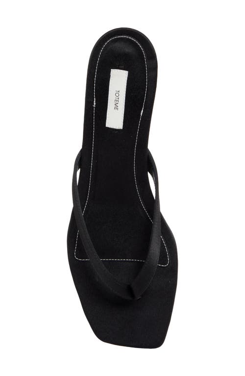 TOTÊME TOTEME KITTEN HEEL FLIP FLOP 