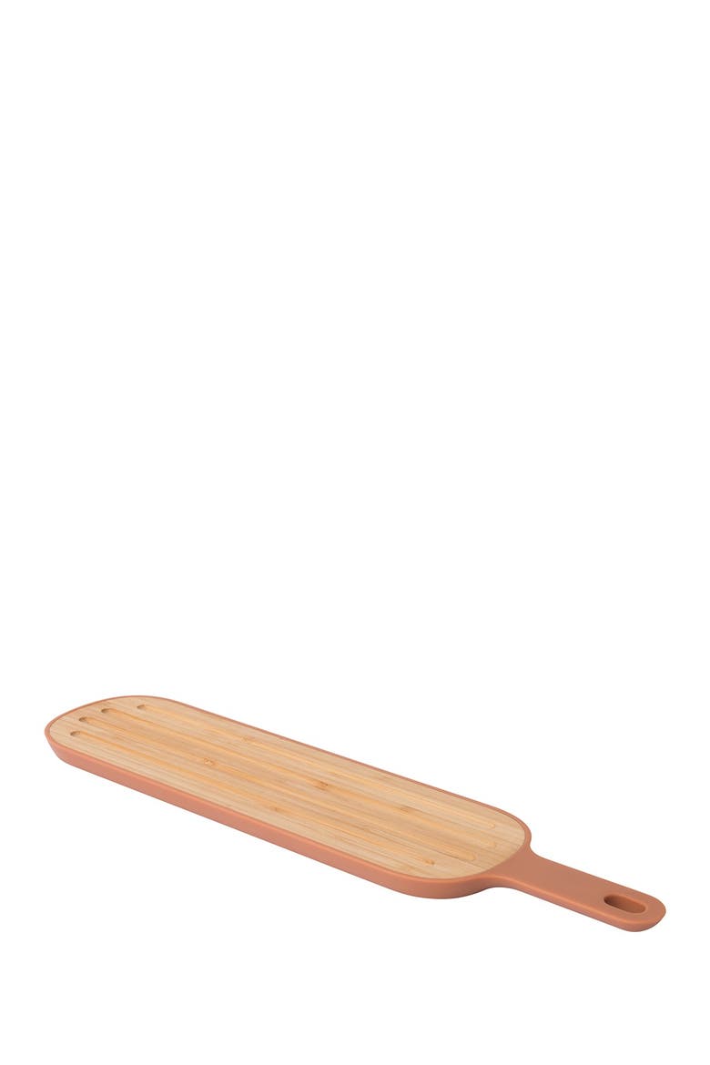 Leo Bamboo Long Cutting Board, Main, color, NATURAL